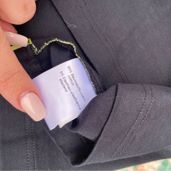 Akris Punto Black Cotton Tank Top Knit Size 6 Minimalist - Picture 4 of 9